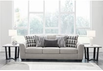 avenal park flannel sofa   