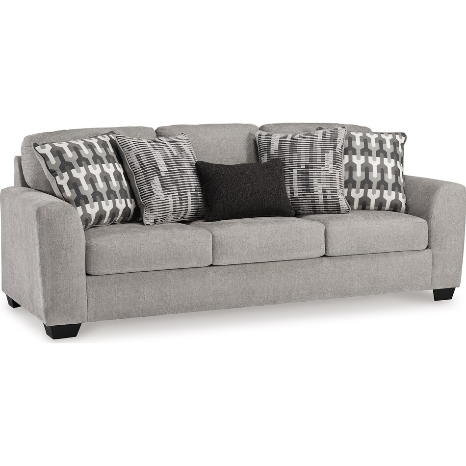 avenal park flannel sofa   