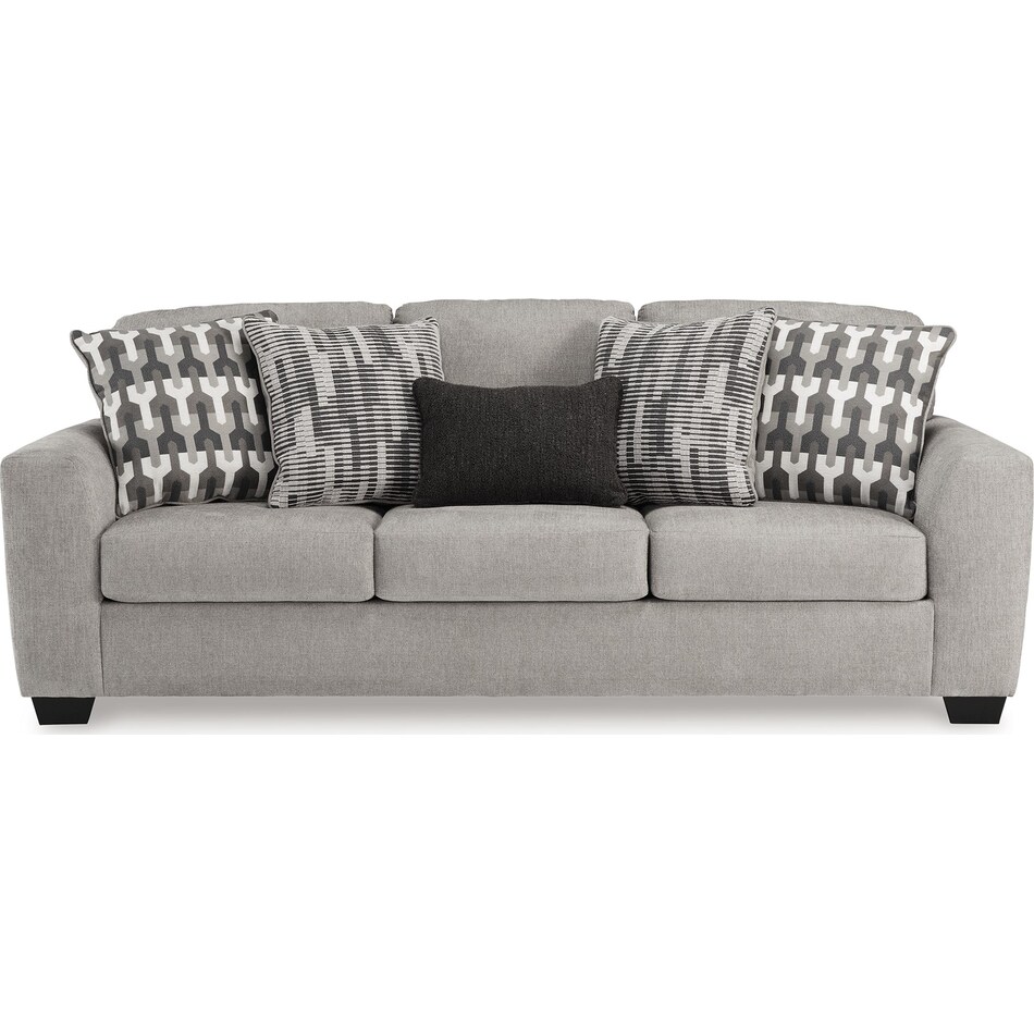 avenal park flannel sofa   