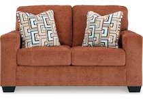 aviemore spice loveseat   
