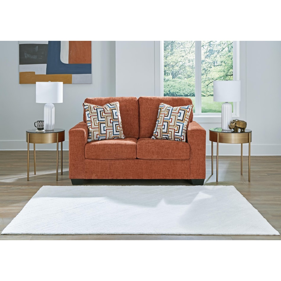 aviemore spice loveseat   