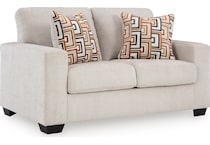 aviemore stone loveseat   