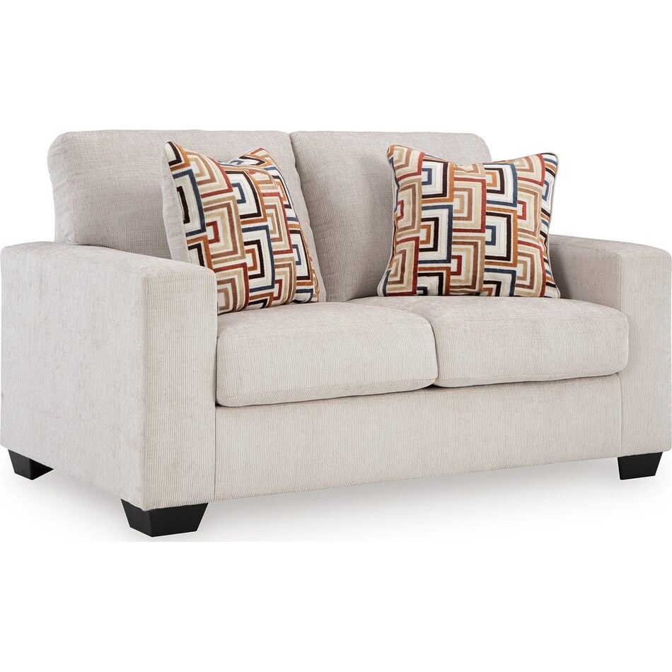 aviemore stone loveseat   