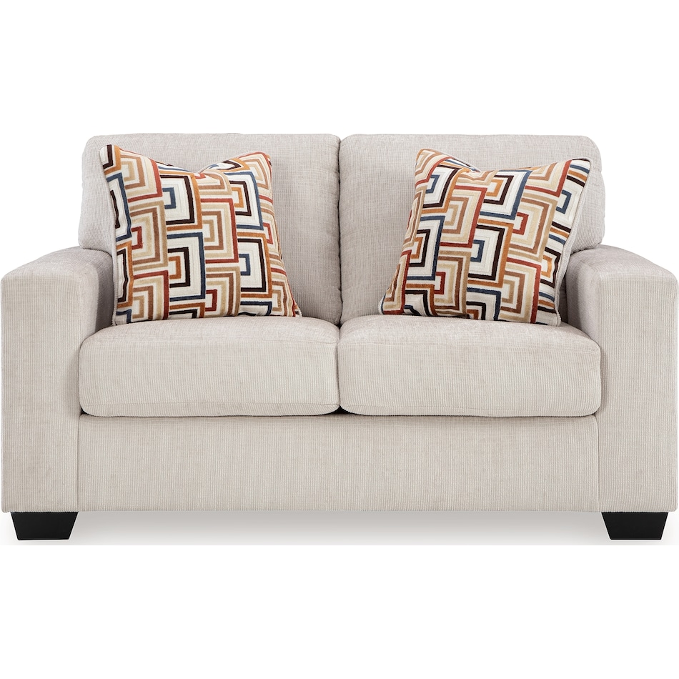 aviemore stone loveseat   