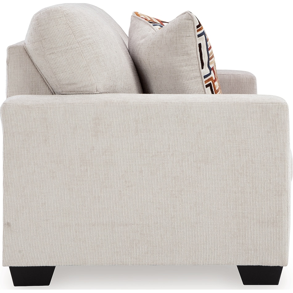 aviemore stone loveseat   