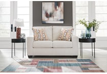 aviemore stone loveseat   