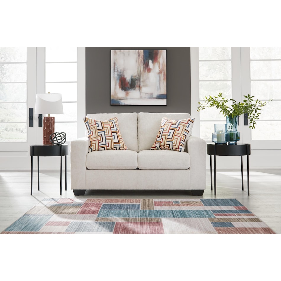 aviemore stone loveseat   