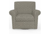 bailee almond accent chair   