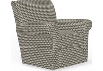 bailee almond accent chair   