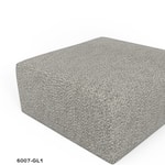 bailee almond cocktail ottoman   