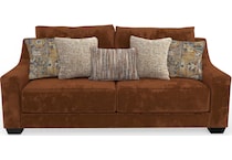 bailee brick sofa   