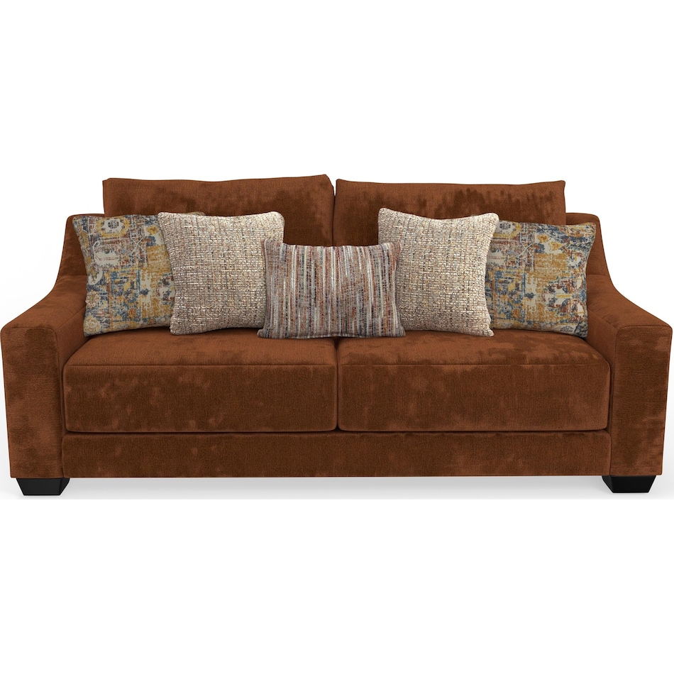 bailee brick sofa   