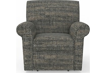 bailee cerulean accent chair   