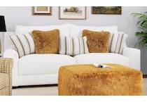 bailee eggshell sofa   