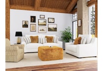 bailee eggshell sofa   