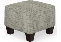 bailee seashell cocktail ottoman   