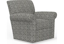 bailee taupe accent chair   