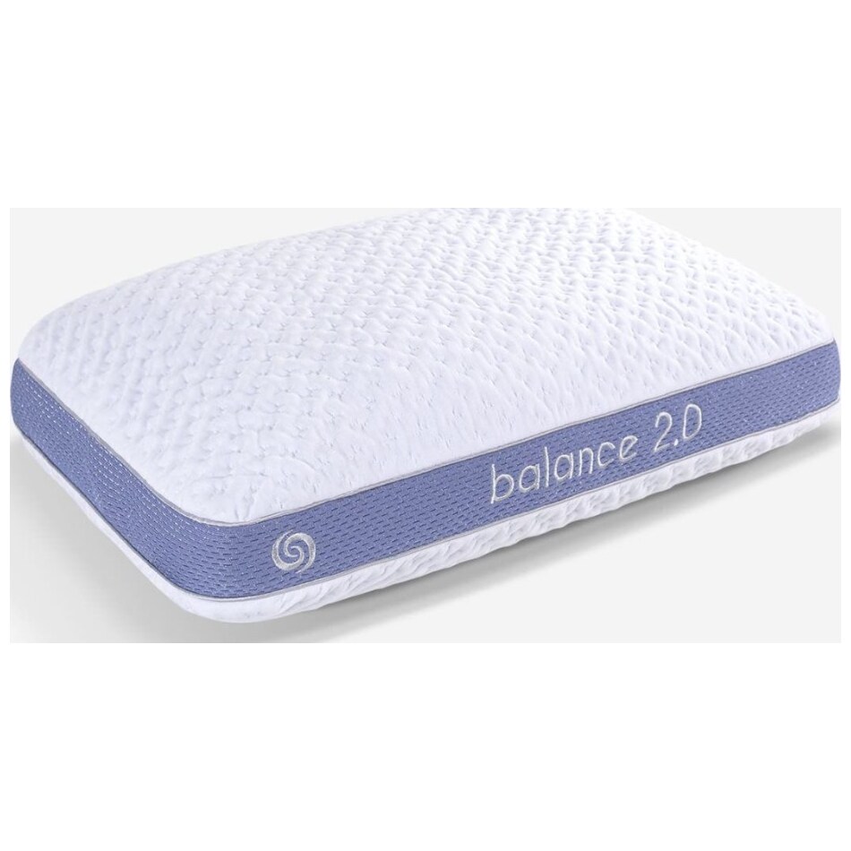 balance pillow white silver pillow   