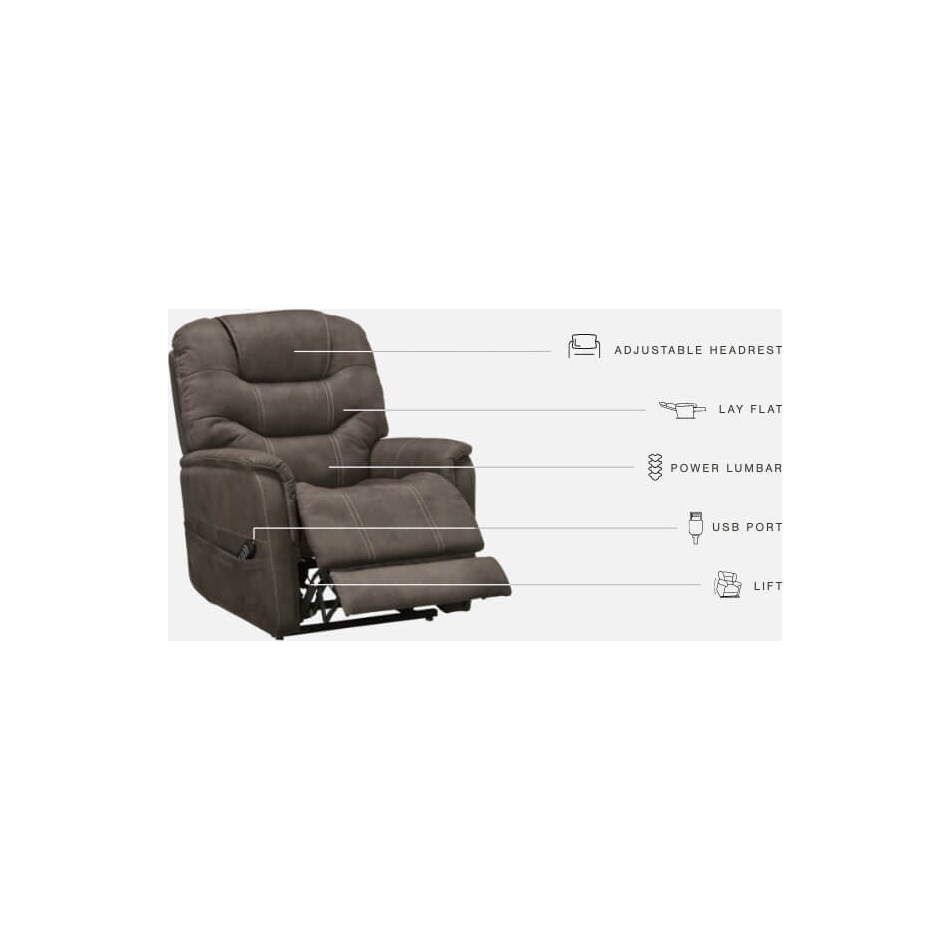 ballister espresso lift recliner   