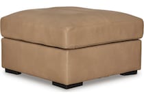 bandon brown ottoman   