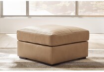 bandon brown ottoman   