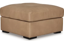 bandon brown ottoman   