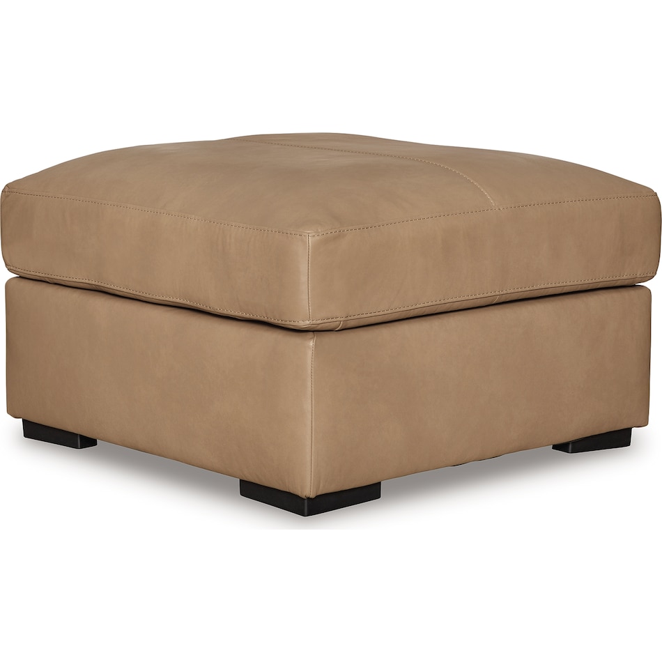 bandon brown ottoman   