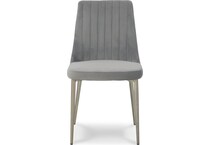 barchoni grey side chair   