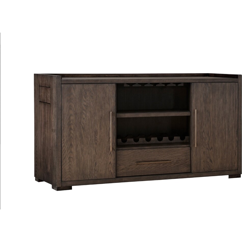 barkley brown dark sideboard server   