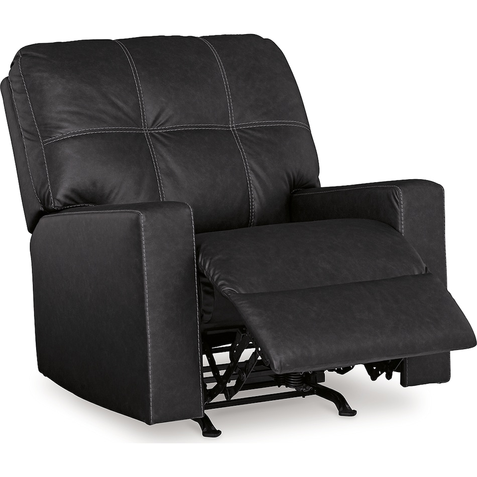barlin mills black rocker recliner   