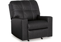 barlin mills black rocker recliner   