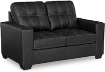 barlin mills carbon loveseat   