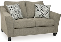 barnesley platinum loveseat   