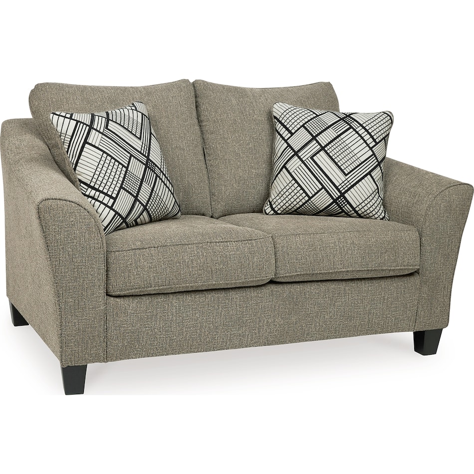 barnesley platinum loveseat   