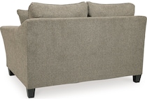 barnesley platinum loveseat   