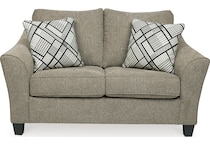 barnesley platinum loveseat   