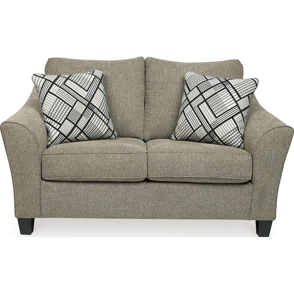 barnesley platinum loveseat   