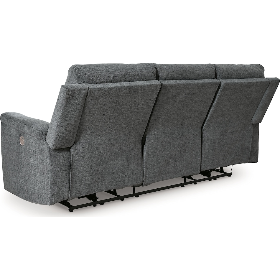 barnsana gravel power reclining sofa   