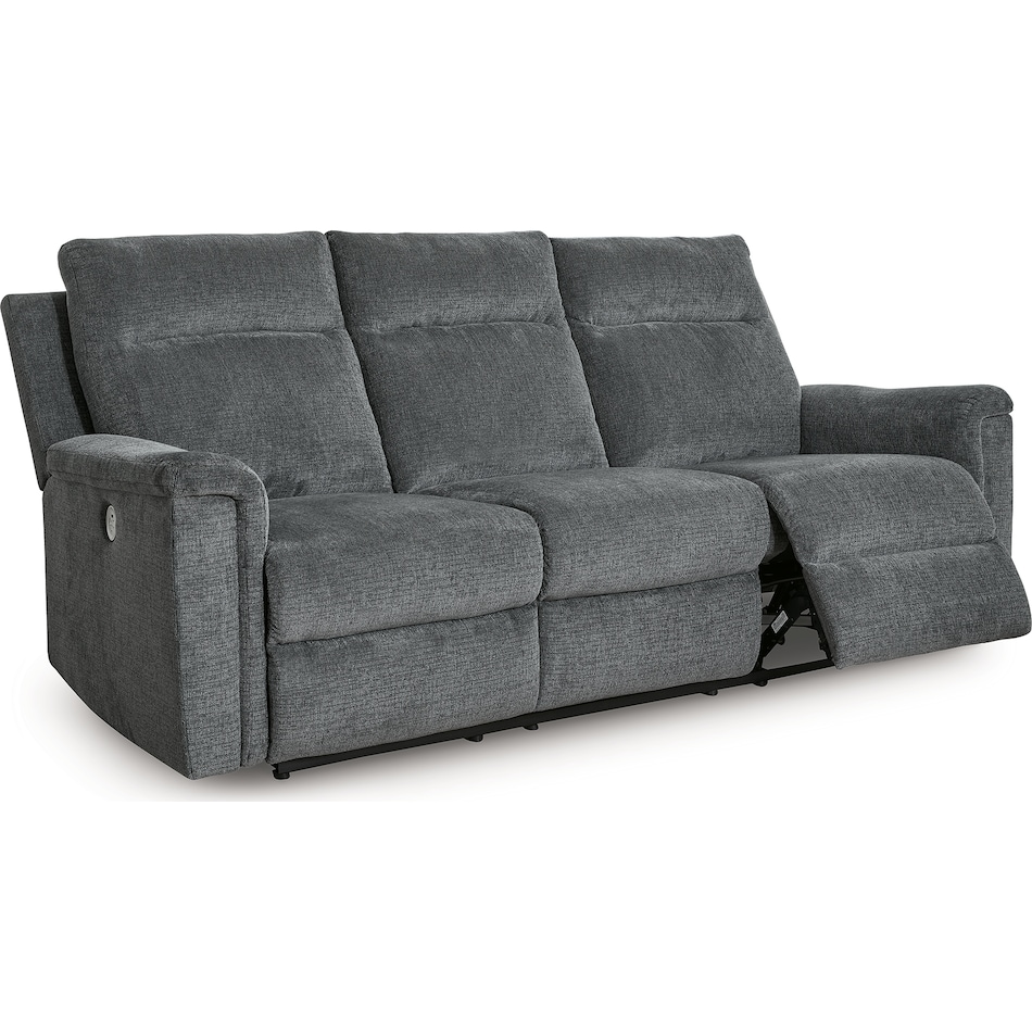 barnsana gravel power reclining sofa   