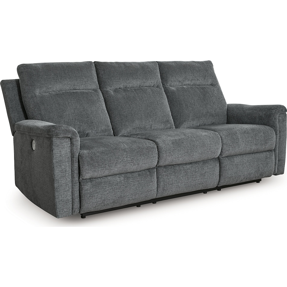 barnsana gravel power reclining sofa   