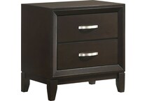 barrow brown nightstand   