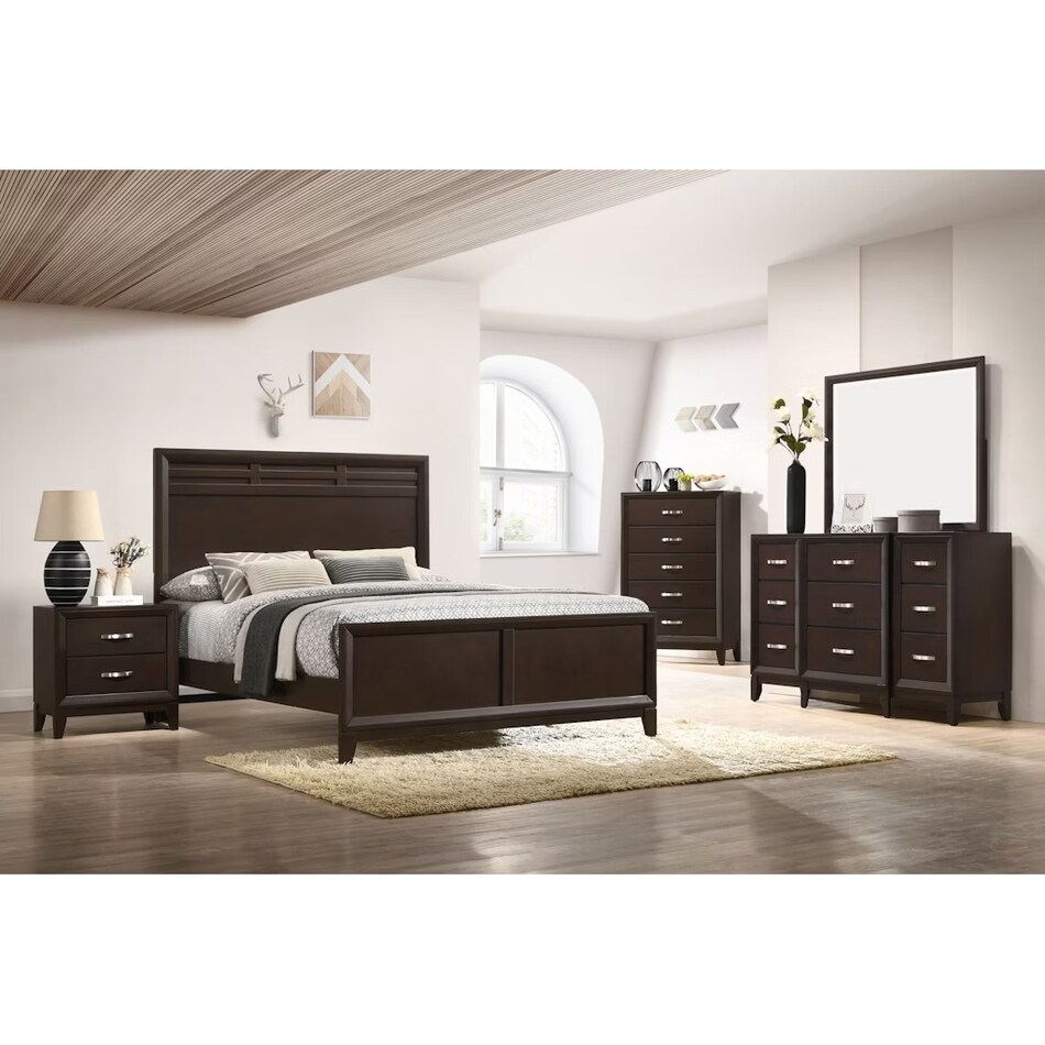 barrow brown nightstand   