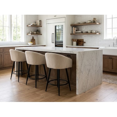 LAINEY SWIVEL COUNTER STOOL