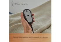 baselogic bronze level  top color: gray side color: gray accent color: black adjustable base twin xl   