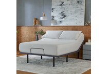 baselogic silver level  top color: gray side color: gray accent color: black adjustable base twin xl   