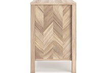 battelle tan nightstand   