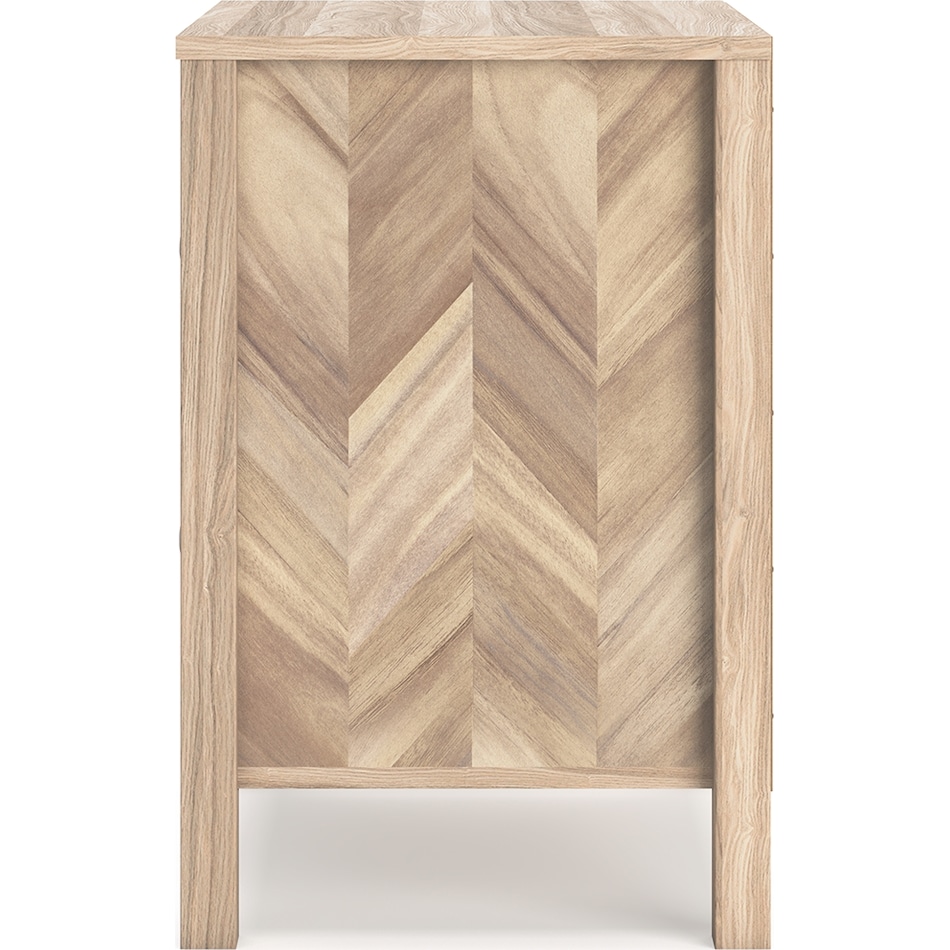 battelle tan nightstand   