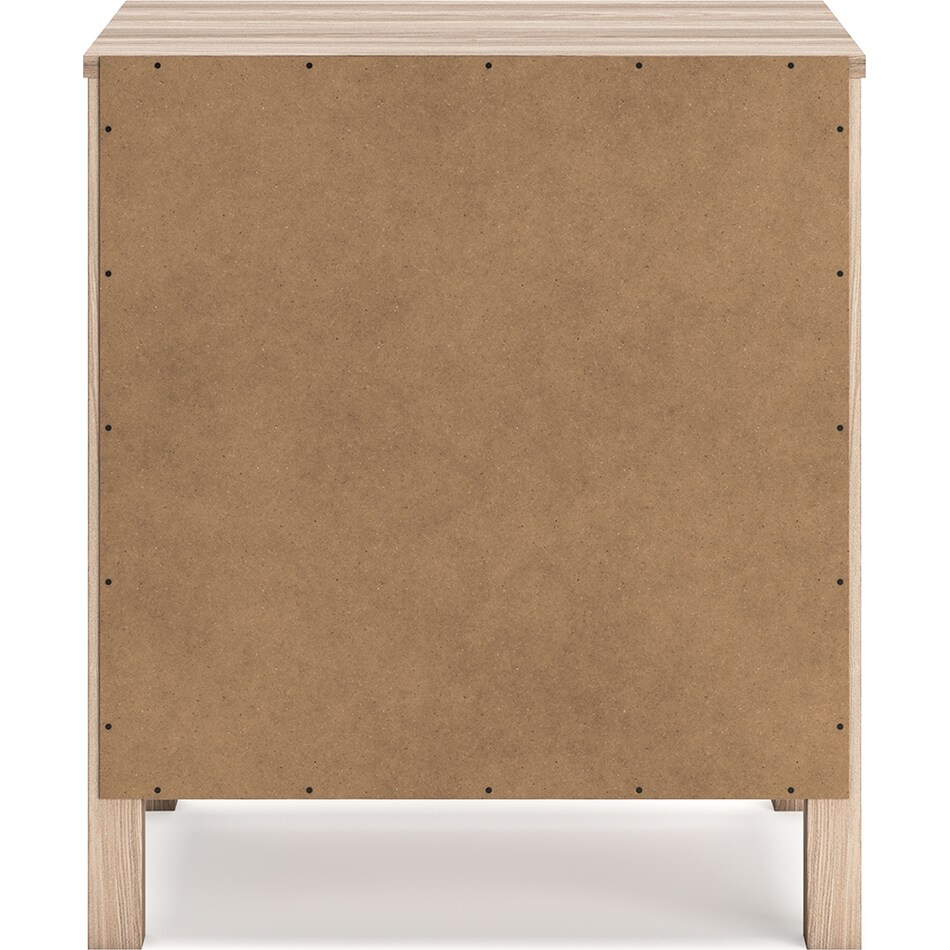 battelle tan nightstand   