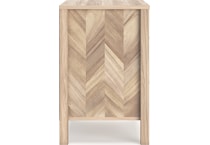 battelle tan nightstand   