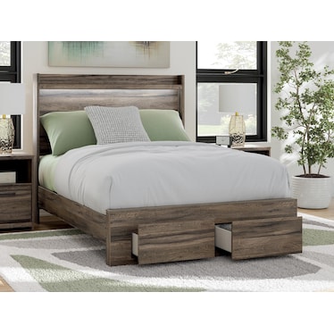 BAYSTORM FULL PANEL STORAGE BED